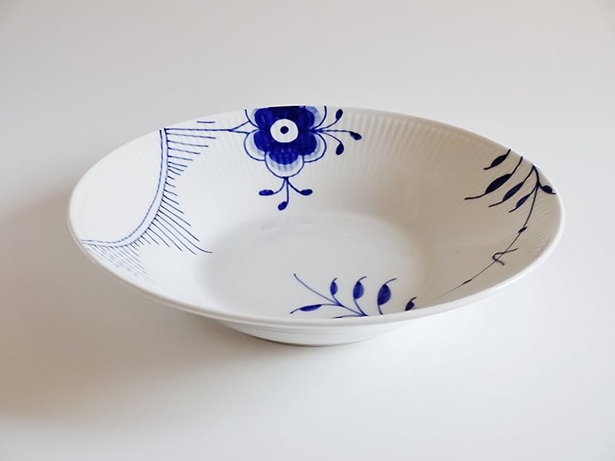 【美品】 ブルーフルーテッド プレート 2枚セット Amazon｜ロイヤルコペンハーゲン(Royal Copenhagen) 2381 ブルー